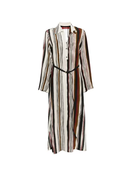 Rochie midi Max Mara cu dungi