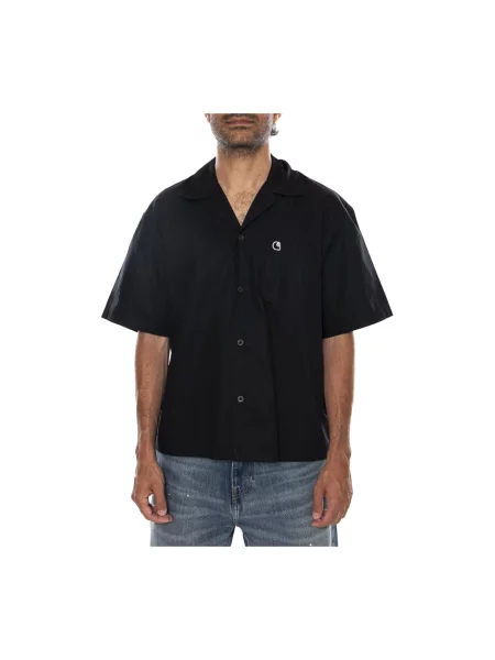 Krótka koszula z krótkim rękawem Carhartt Wip z krótkim rękawem czarna
