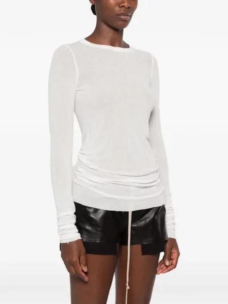 Lung tricou Rick Owens tricotate