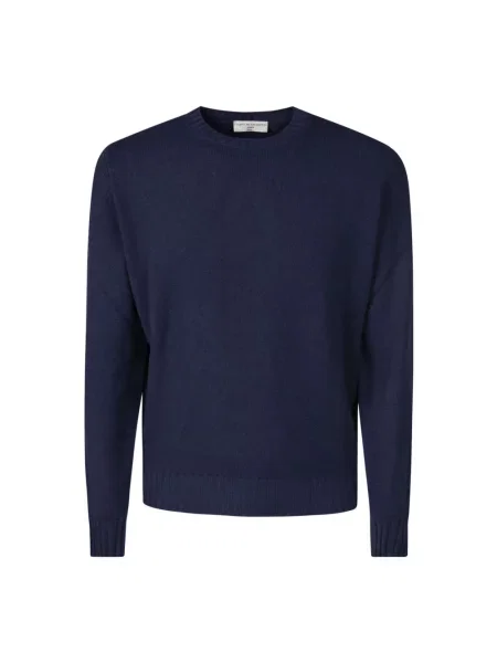 Sweter Filippo De Laurentiis z kaszmiru niebieski