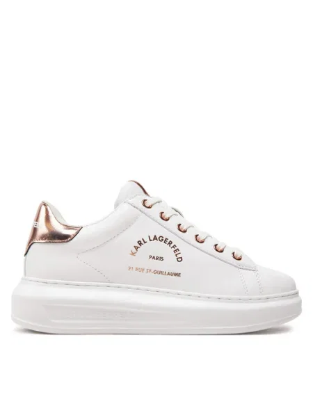 KARL LAGERFELD Sneakersy biela