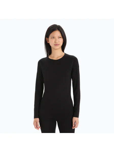 Tricou termic pentru femei icebreaker Tech negru