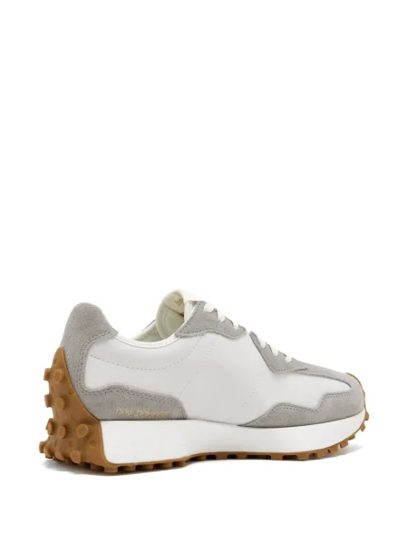 Sneakerși New Balance 327 din piele de căprioară alergare cu broderie alb