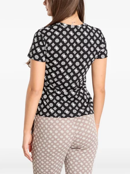 Tricou Guess cu imagine negru
