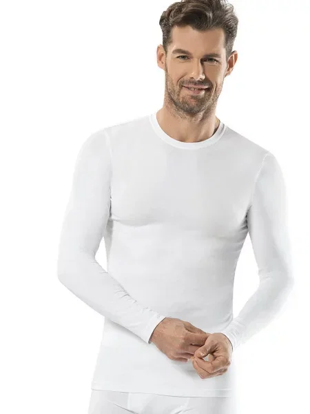 Лонгслив білий