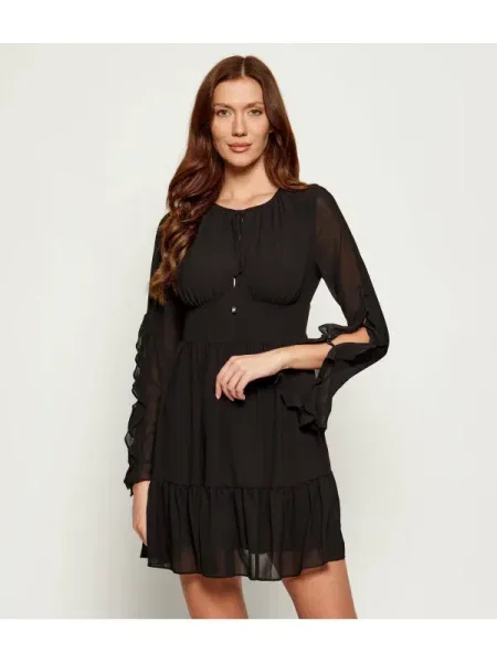 MICHAEL Michael Kors rochie mini evazați negru