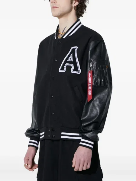Geacă bomber Alpha Industries negru