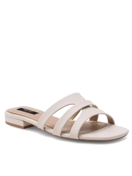 Шльопанці Nine West бежевий