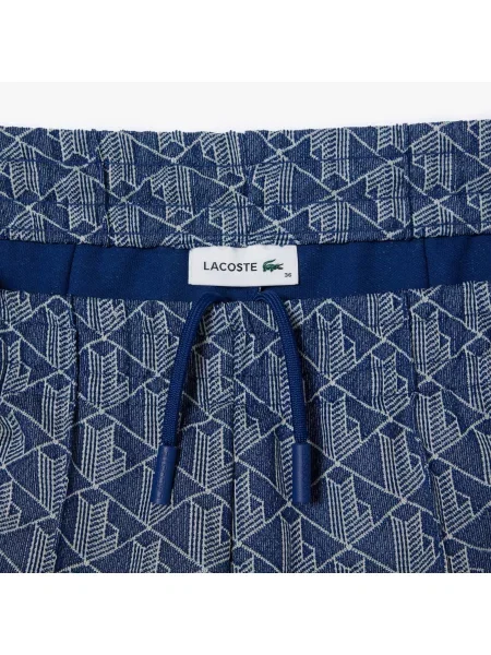 Спортивные штаны Lacoste голубые