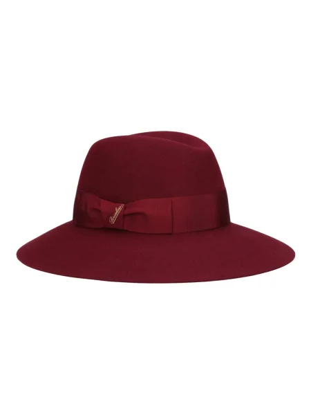 Czapka Borsalino wełniana czerwona