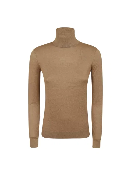 Sweter z golfem Ralph Lauren beżowy