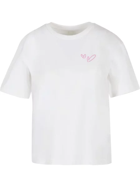 Miss Tee Tricou Embrace Every Moment roz alb