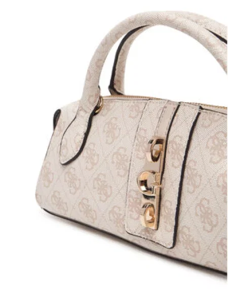 Torbica Guess Yvonne Logo Mini Svijetlo bež