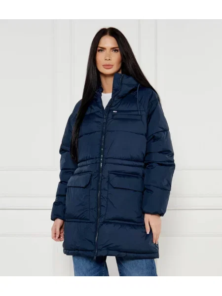 Tommy Jeans Kabát kék