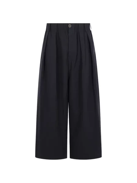 Decupat pantaloni Uma Wang negru