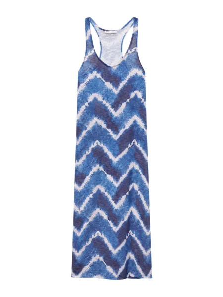 Pull&Bear Rochie de vară albastru / albastru închis / murdar alb