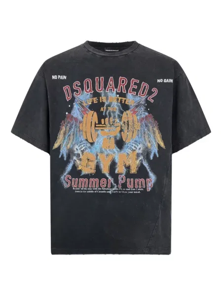 Tricou Dsquared2 gri
