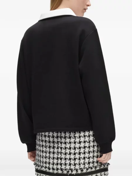 Tricou polo Karl Lagerfeld negru