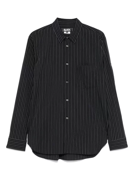 Pruhovaná košile Black Comme Des Garçons černá