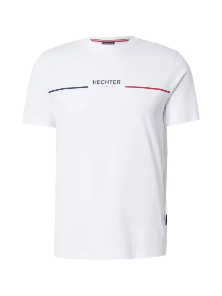 HECHTER PARIS Tricou bleumarin / roșu alb