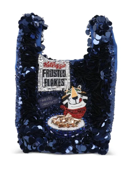 Чанта Anya Hindmarch синьо