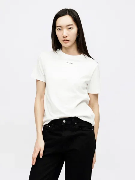 Calvin Klein Jeans Tricou CLASSIC negru alb