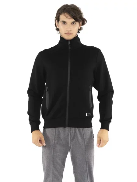 Bluza Leone Apparel Tech ze stójką i zamkiem z neoprenu na zimę czarna