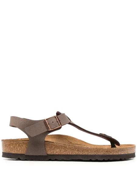 Stringi Birkenstock na ramiączkach brązowe