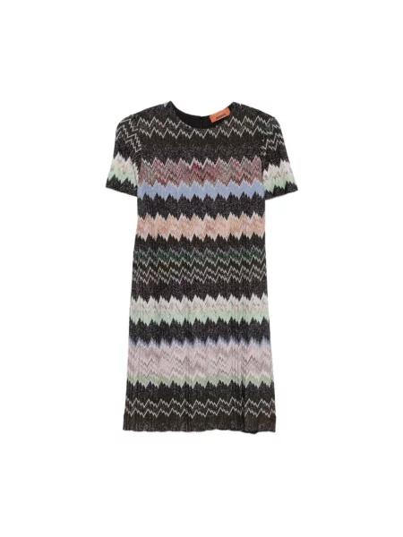Krótka sukienka Missoni czarna