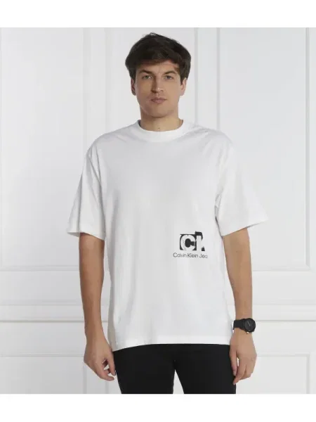 Calvin Klein Jeans Tricou alb