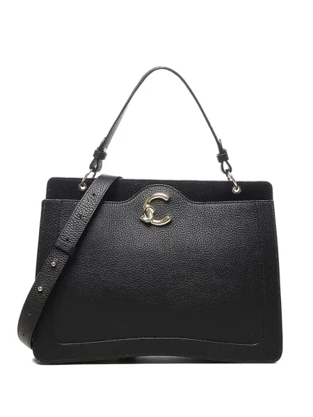 Torebka skórzana Coccinelle skórzana czarna