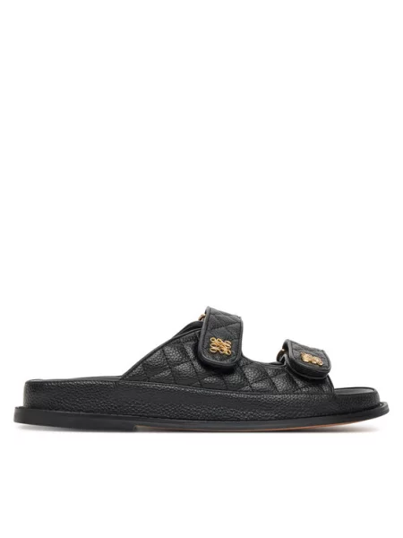 Nine West Klapki czarny