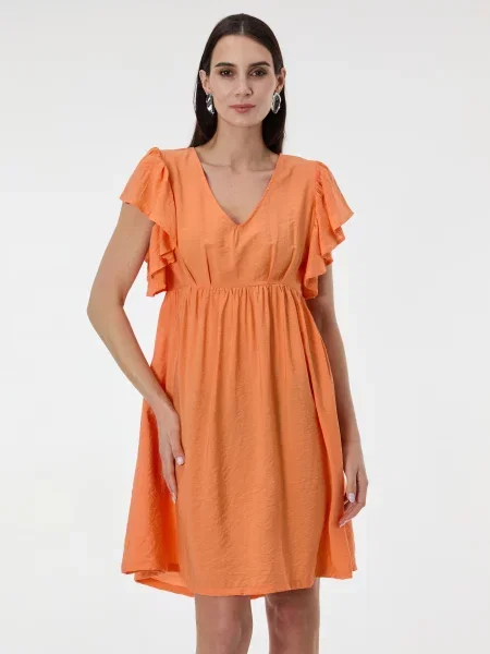Rochie midi Orsay portocaliu