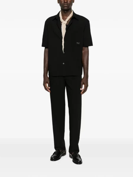 Scurt cămașă Emporio Armani negru
