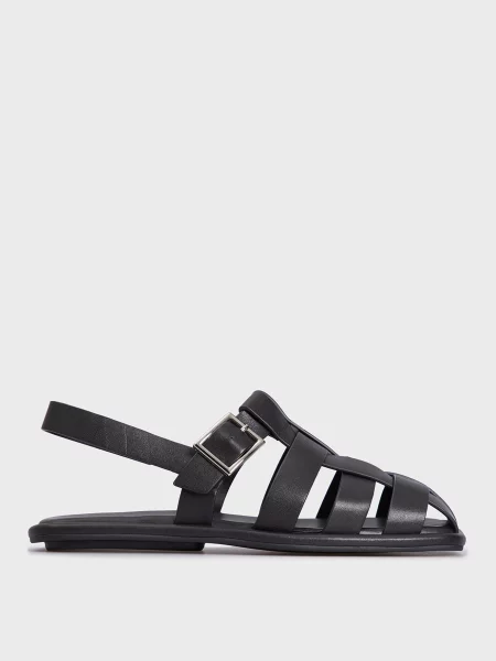 Шкіряні босоніжки Prpy чорні