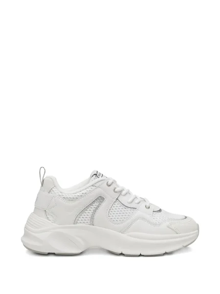 Sneakerși Marc O'polo plasă chunky alb