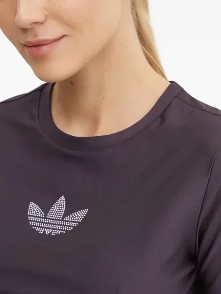 Cropp pantaloni Adidas cu dungi de cristal albastru