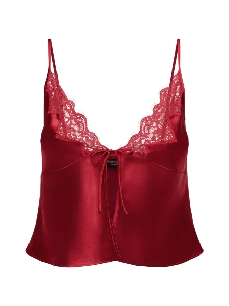 Hunkemöller Bluză de noapte MYA rubiniu