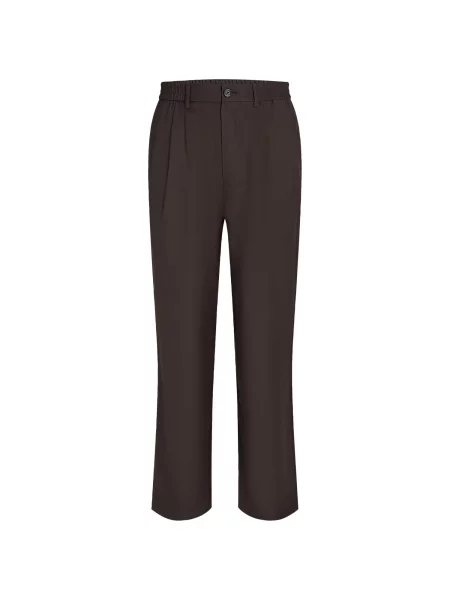 Karl Lagerfeld Pantaloni eleganți închis maro