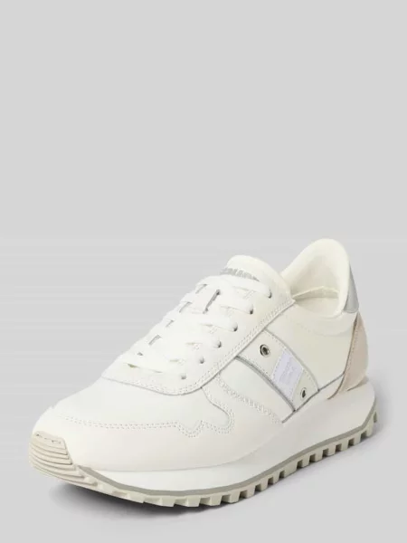 Sneakersy ze sznurowaniem model Blauer białe