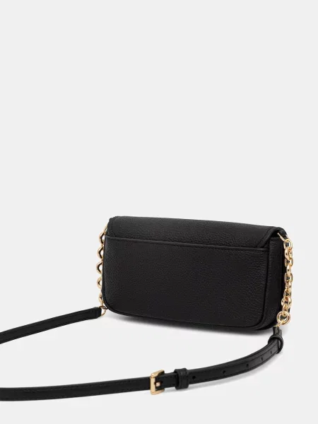 Kožená kabelka MICHAEL Michael Kors černá