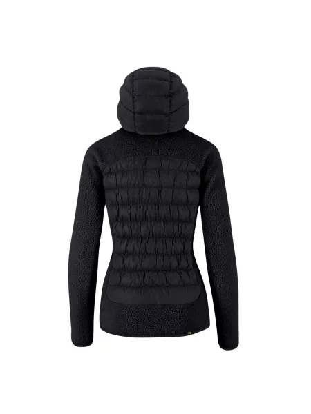 Polar z kapturem dla kobiet Karpos Marmarole Retro czarna