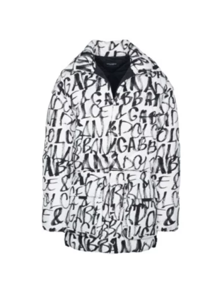 Kurtka Dolce And Gabbana pikowana biała