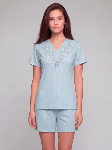 Піжама Roksana блакитний