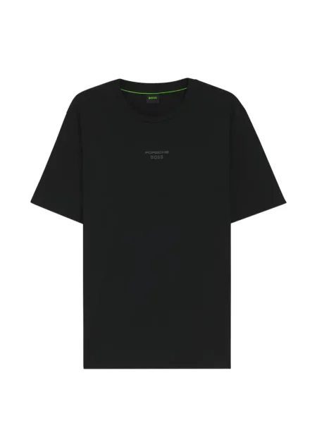 Tricou Boss cu decolteu rotund negru