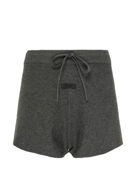 Pantaloni scurți Fear Of God Essentials cu autograf gri