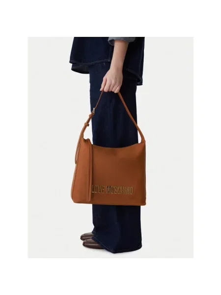 Torebka LOVE MOSCHINO brązowa