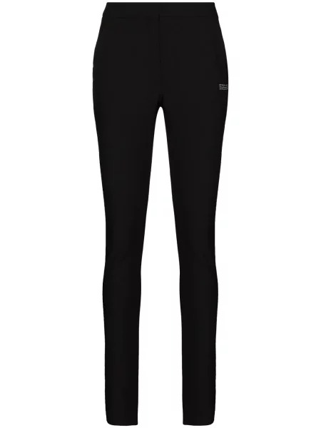 Pantaloni Off-white cu imagine alb