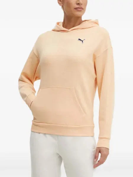 Hanorac cu glugă Puma cu autograf portocaliu