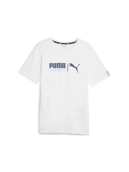 PUMA Tricou funcțional albastru închis alb